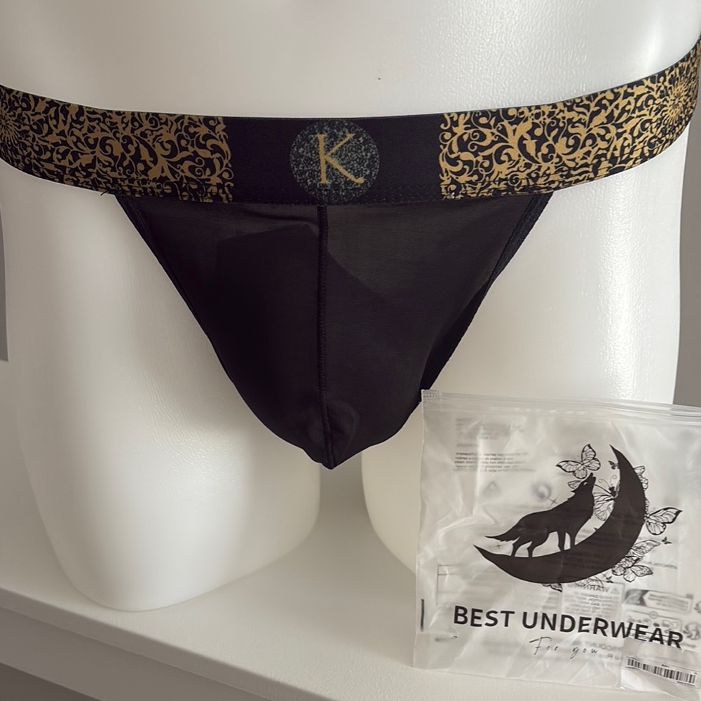 Black and Gold Men's Underwear
